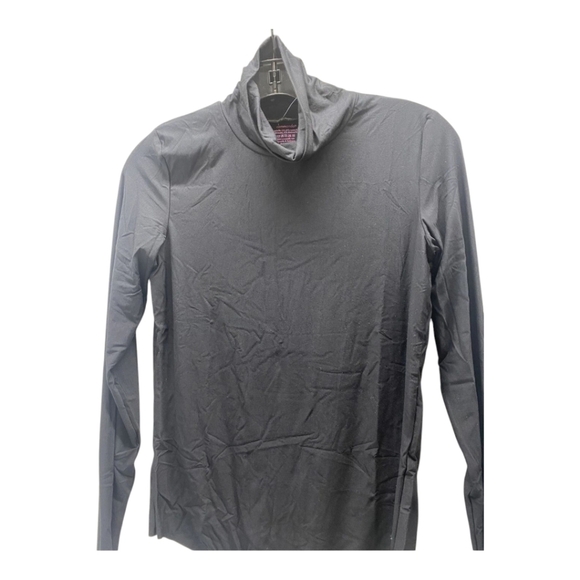 NEW COMMANDO Womens Butter Very Soft Turtleneck Bodysuit Size L Black - Picture 3 of 11